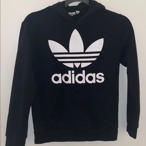 Black Adidas Sweatshirt Hoodie